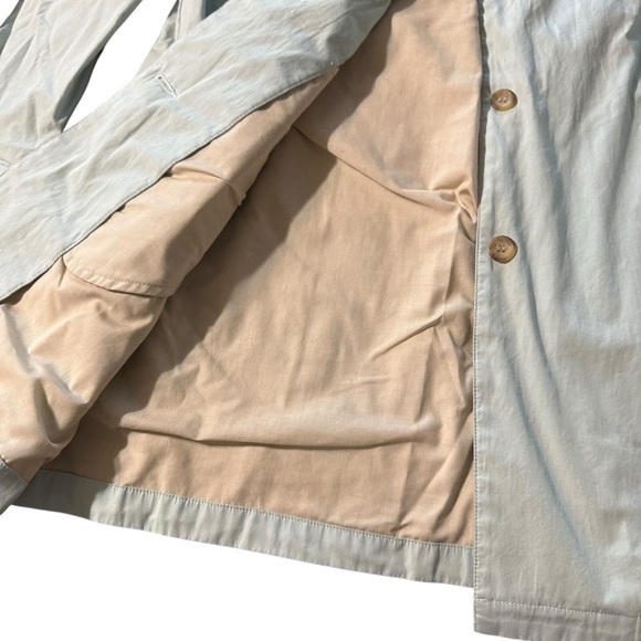 Charter Club women's size medium tan trench coat - Picture 3 of 4